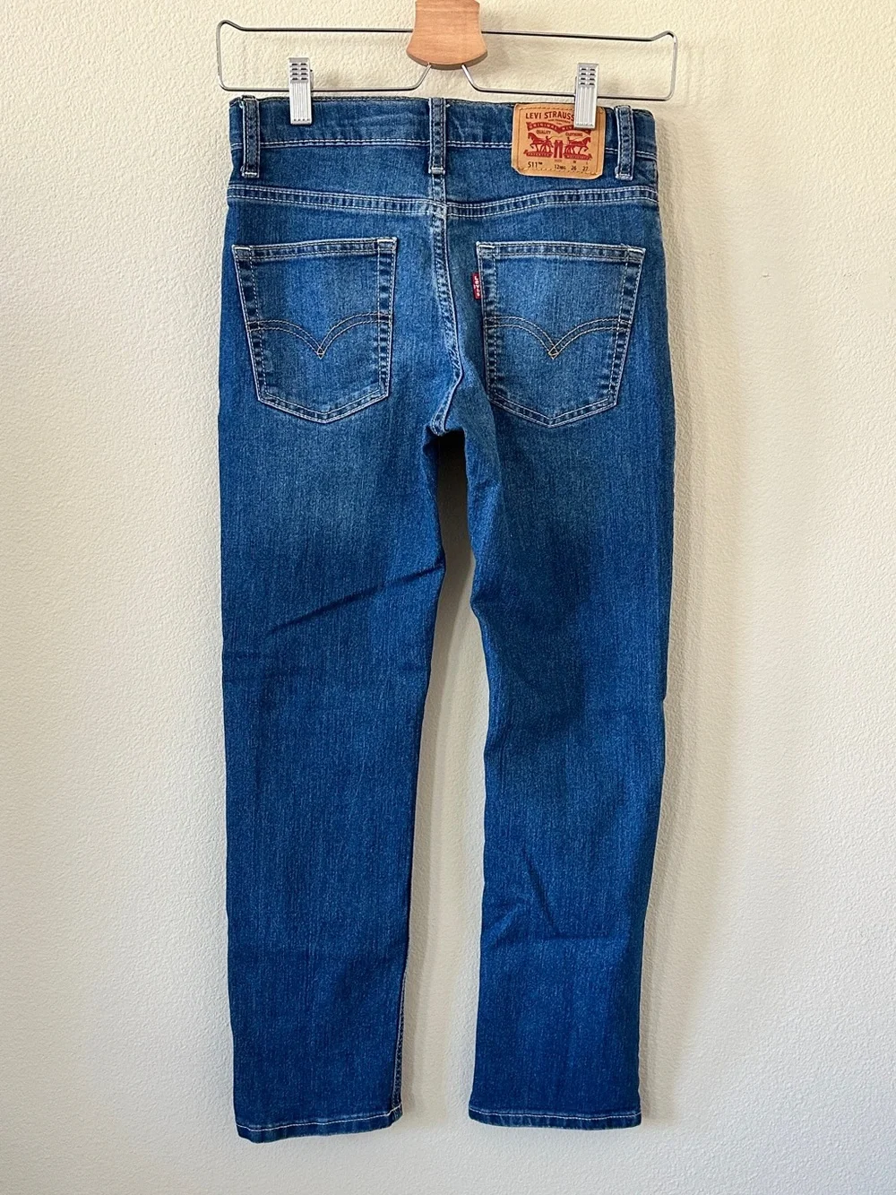 Levi’s Blue Performance 511 Slim Boys Jeans Size 12